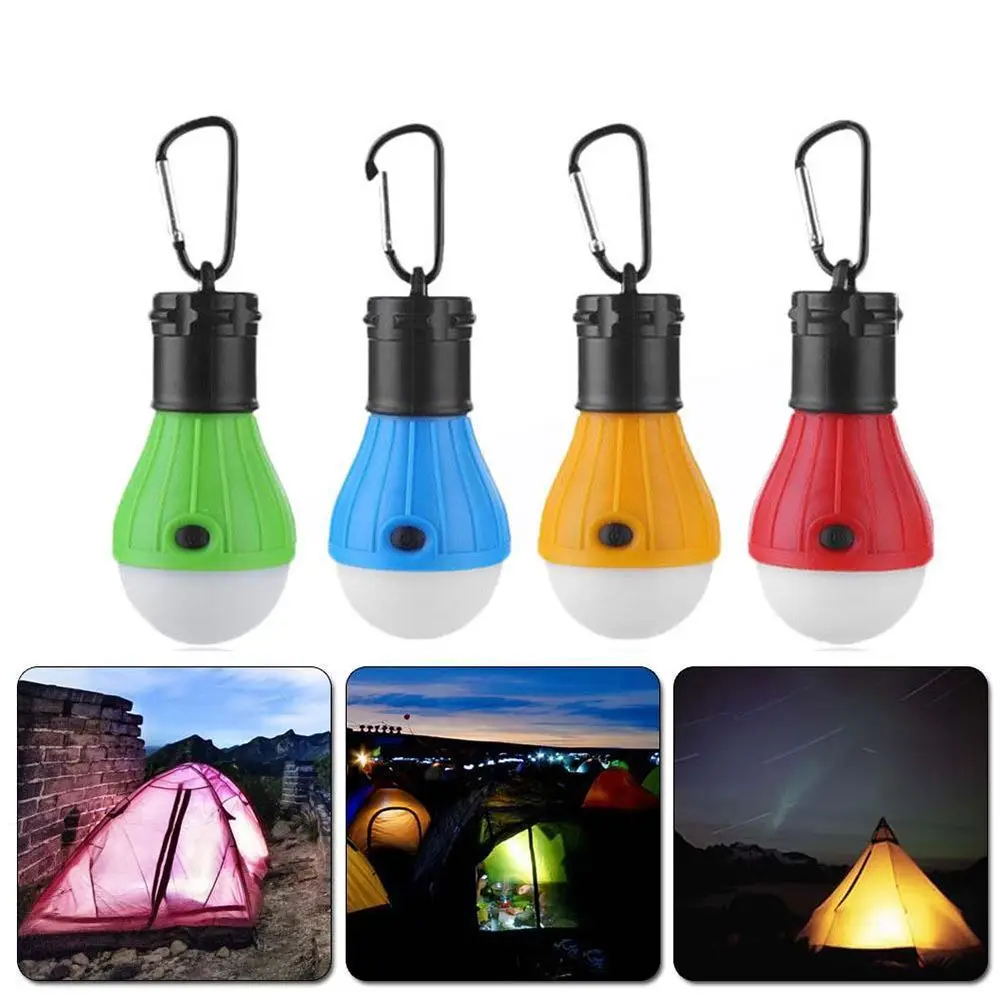 

Portable Tent Hanging Lamp Carabiner for Hiking Camping Fishing Lights Bulb SOS Emergency Lamp