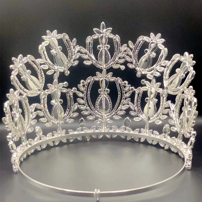 CIEHER Diadema Di Compleanno Con Strass: Corona Da Regina Regolabile, Brillante E Resistente