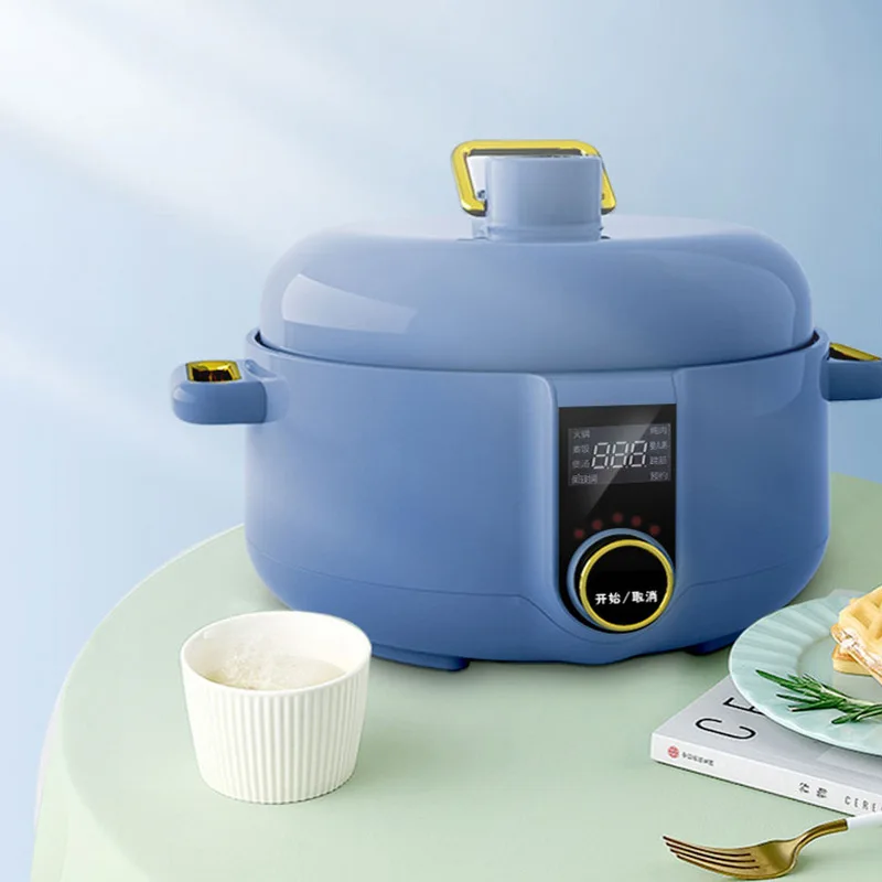 220V 3L 1300w multifunctional Electric Pressure Cooker Stewpan non-stick layer Reservation Soup Baby porridge thickened liner