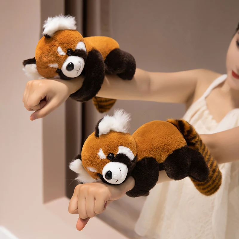 Cute Plush Raccoon Wristband Hair Hoop Toy