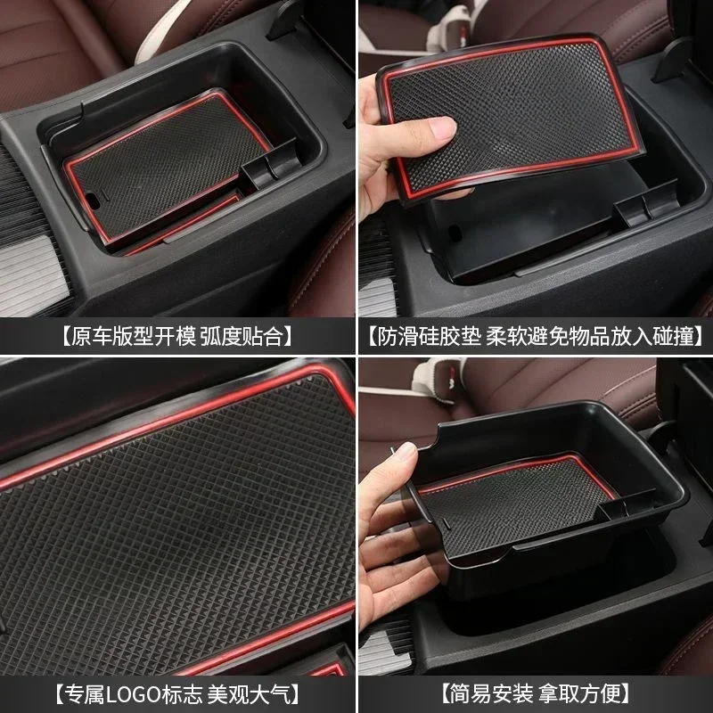 Per Geely Monjaro Xingyue L 2022 2023 2024 Car Center Console Organizer di Stoccaggio Interno Bracciolo Scatola di Immagazzinaggio Accessori Auto - Image 5