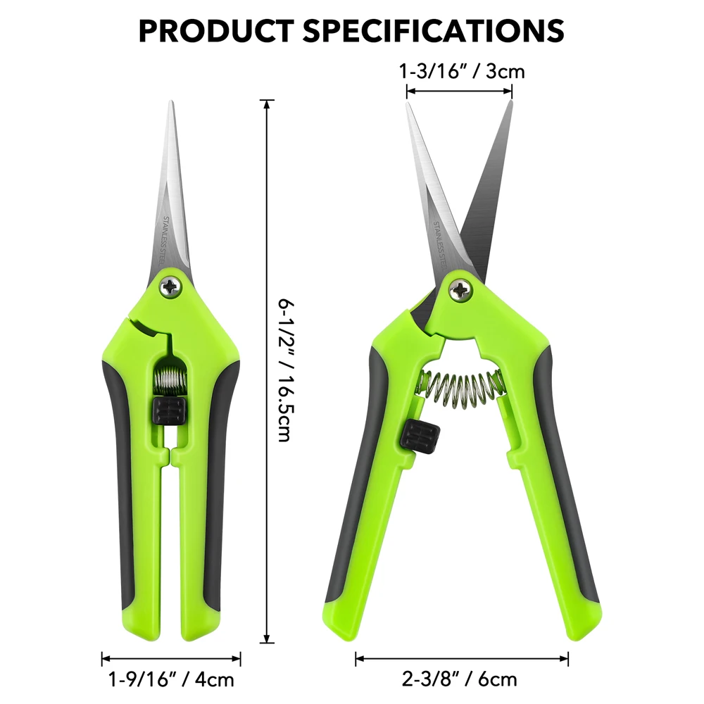 Craft Scissors 1Pcs Spring-Loaded Craft Shears Blades Multi-use Ergonomic Spring-Action Scissors Scrapbooking Cardmaking Cutting Tools
