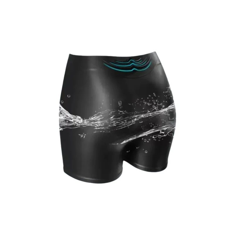 Hydrophobic Silicone Swim Shorts - Durable & Comfortable Unisex Nylon Triangle Swimsuit