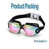 New professional adult sports high-definition gradient goggles swimming goggles for men and women waterproof adjustable silicone 5