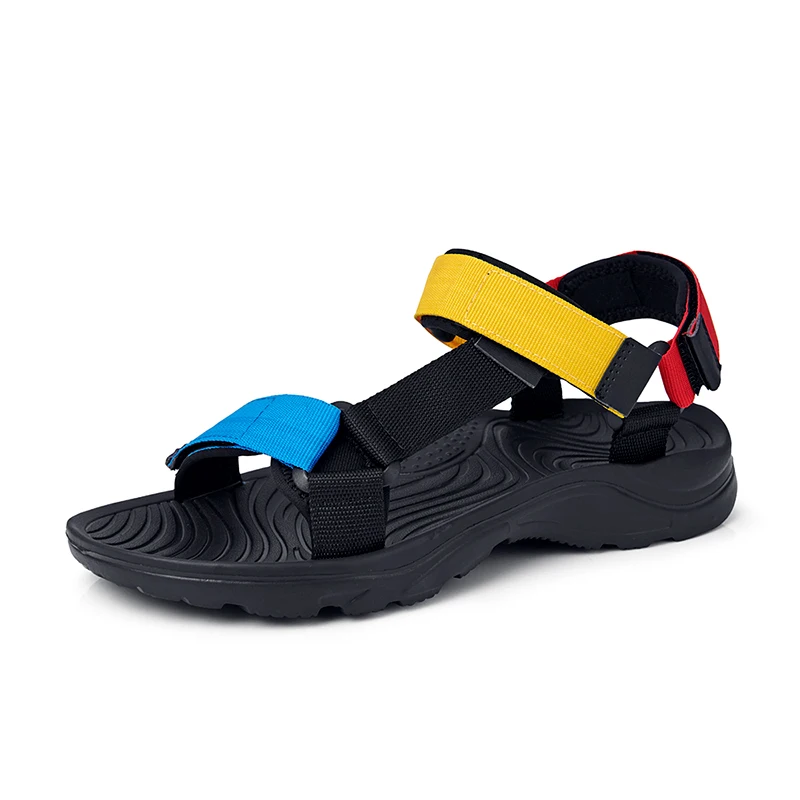 

2023 New Men Sandals Non-slip Summer Flip Flops High Quality Outdoor Beach Slippers Casual Shoes Cheap Men's shoes Water Shoes