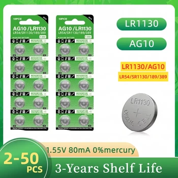 1.55V Button Batteries