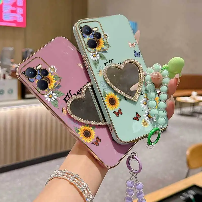 Butterflies Fluttering Phone Case Set with Lanyard & Stand - 3-Piece Bundle