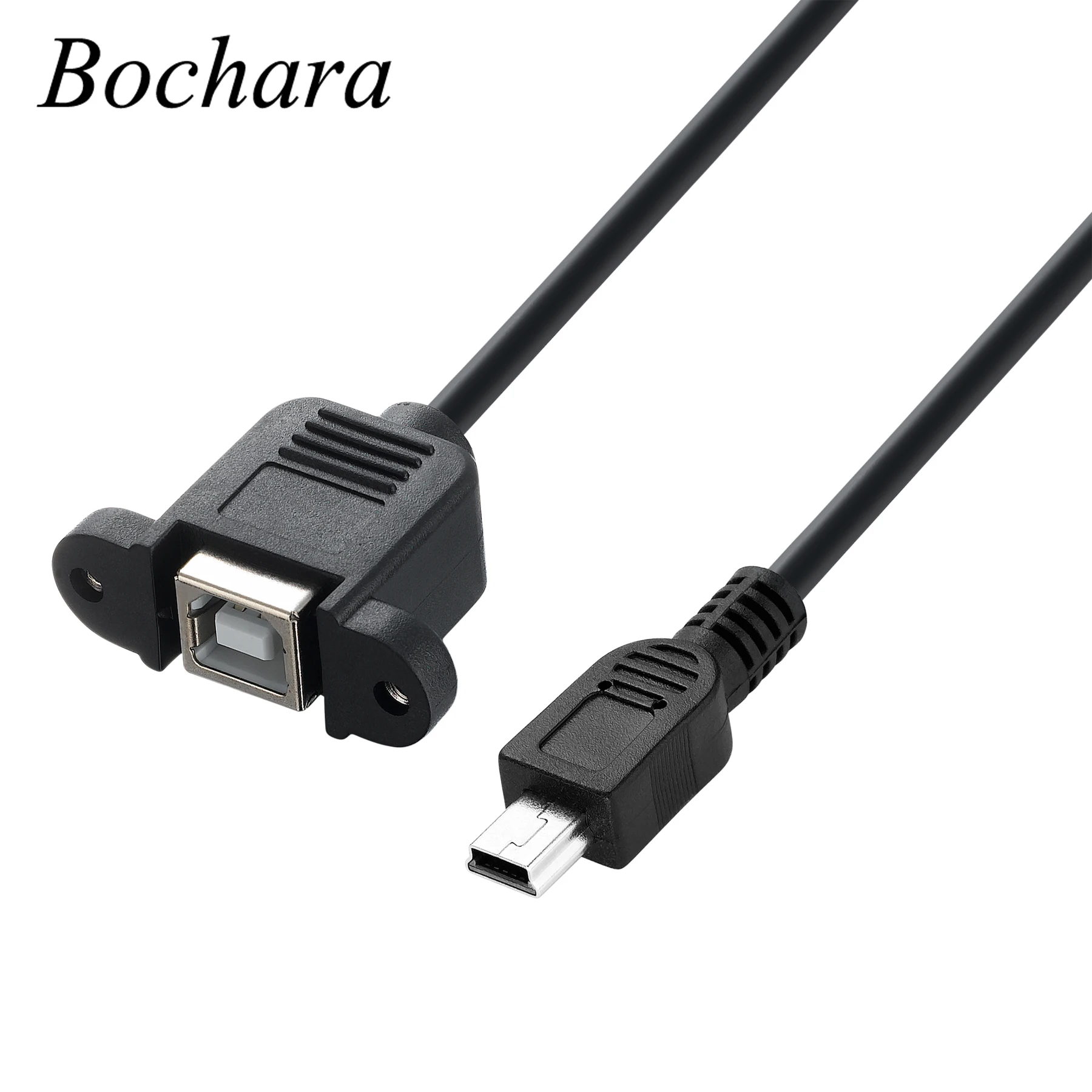 Удлинительный кабель Bochara 30 см Mini 5Pin USB 2 0 штекер-Тип B гнездо для принтера со