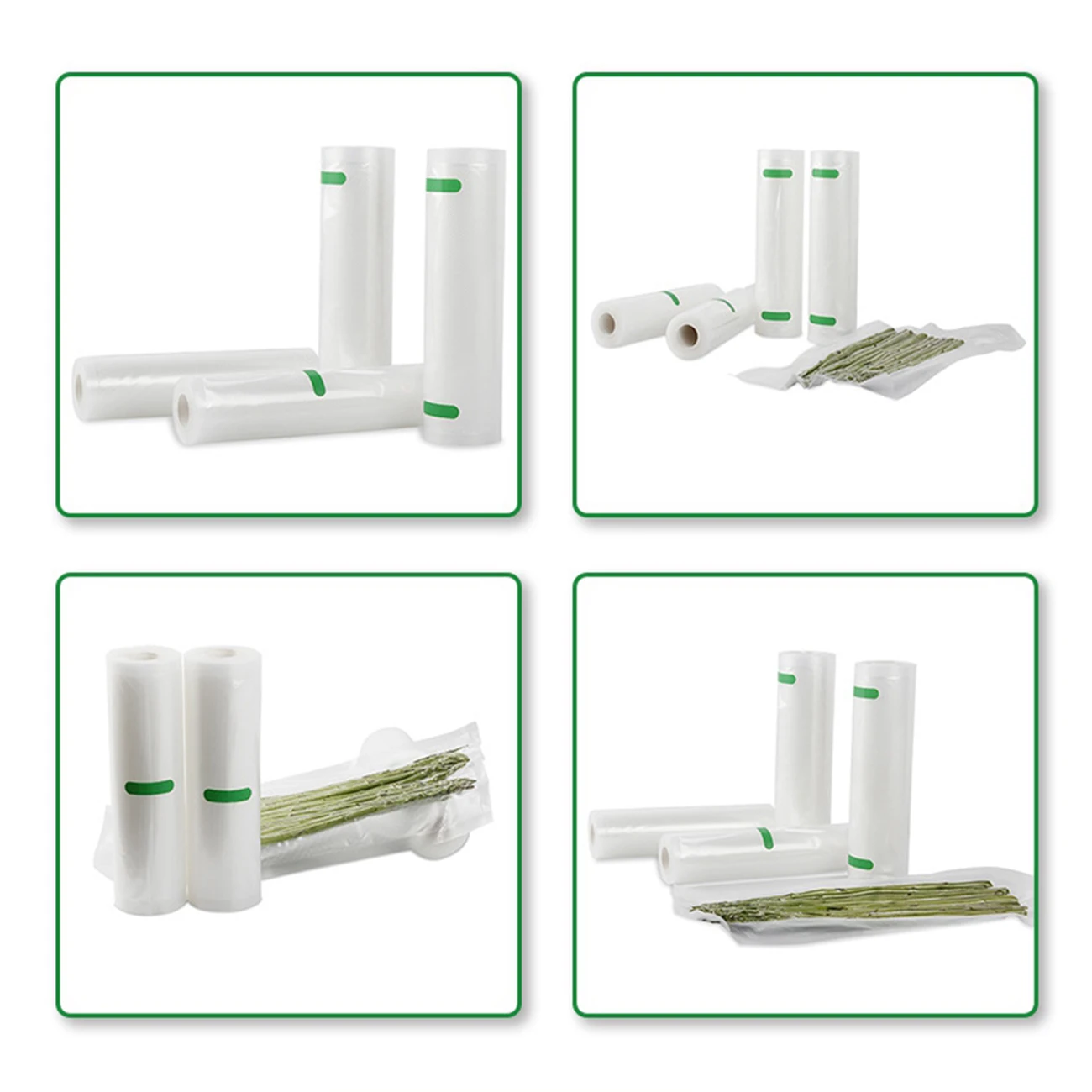 Kitchen Vacuum Sealer Bags Reusable Rolls Fresh-keeping Food Saver Storage Bag Fresh-keeping Bag Kitchen Storage Bag