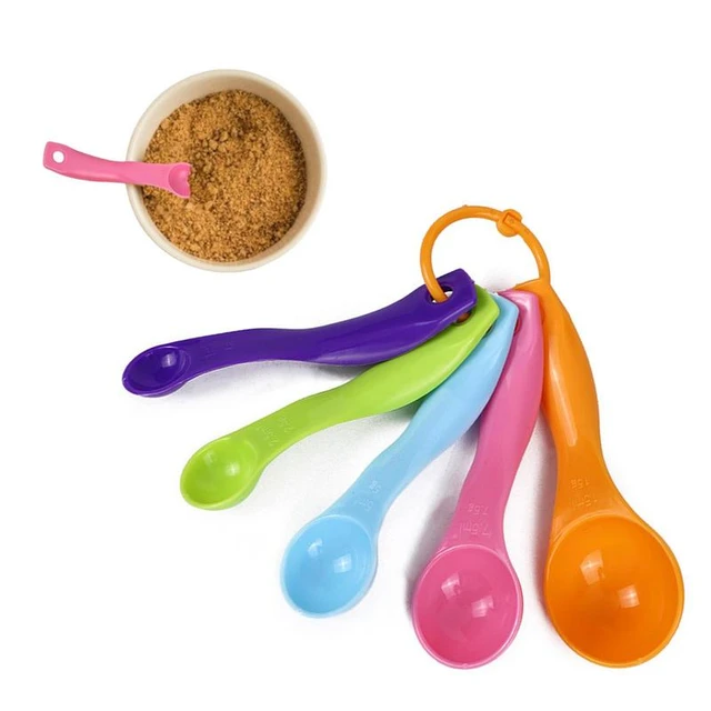 Measuring Cup Spoon Set For Baking & Kitchen 5 Measure Cups Measurement  Spoons Set For Cooking