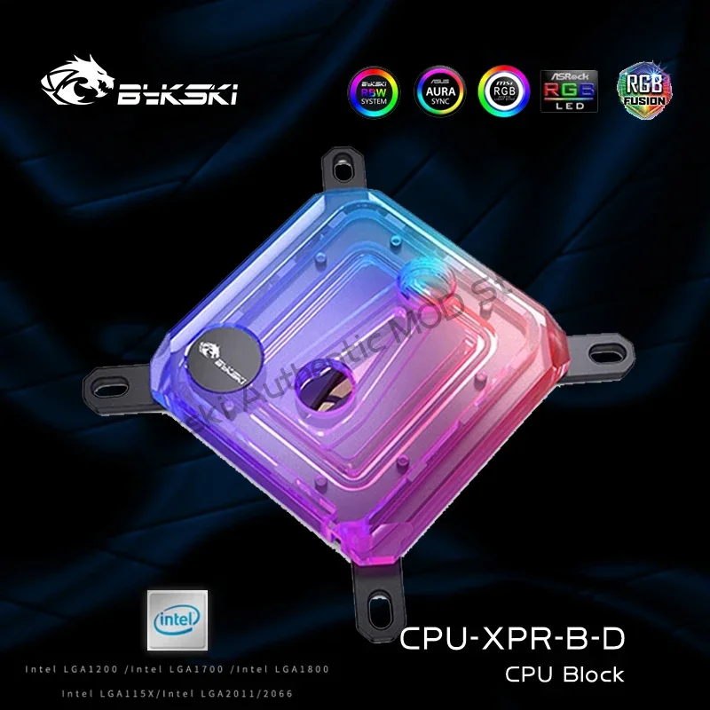Waterblock Processeur Intel RGB Compatible Socket 115X - Base Cuivre Reconditionné