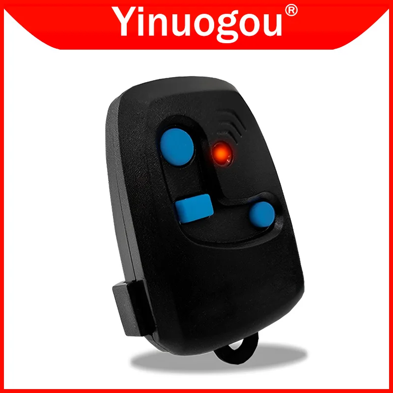 

PECCININ TX 3C Electronic Gate Control Remote Control 433MHz Rolling Code 3 Buttons Include Car Sun Visor Clip Hand Transmitter