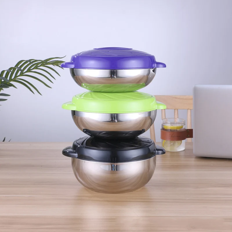 3PCS SET (1.5L/2.0L/2.5L) Electroplating Thermal Food Warmer Container  Insulated Lunch Box party Food Warmer - AliExpress
