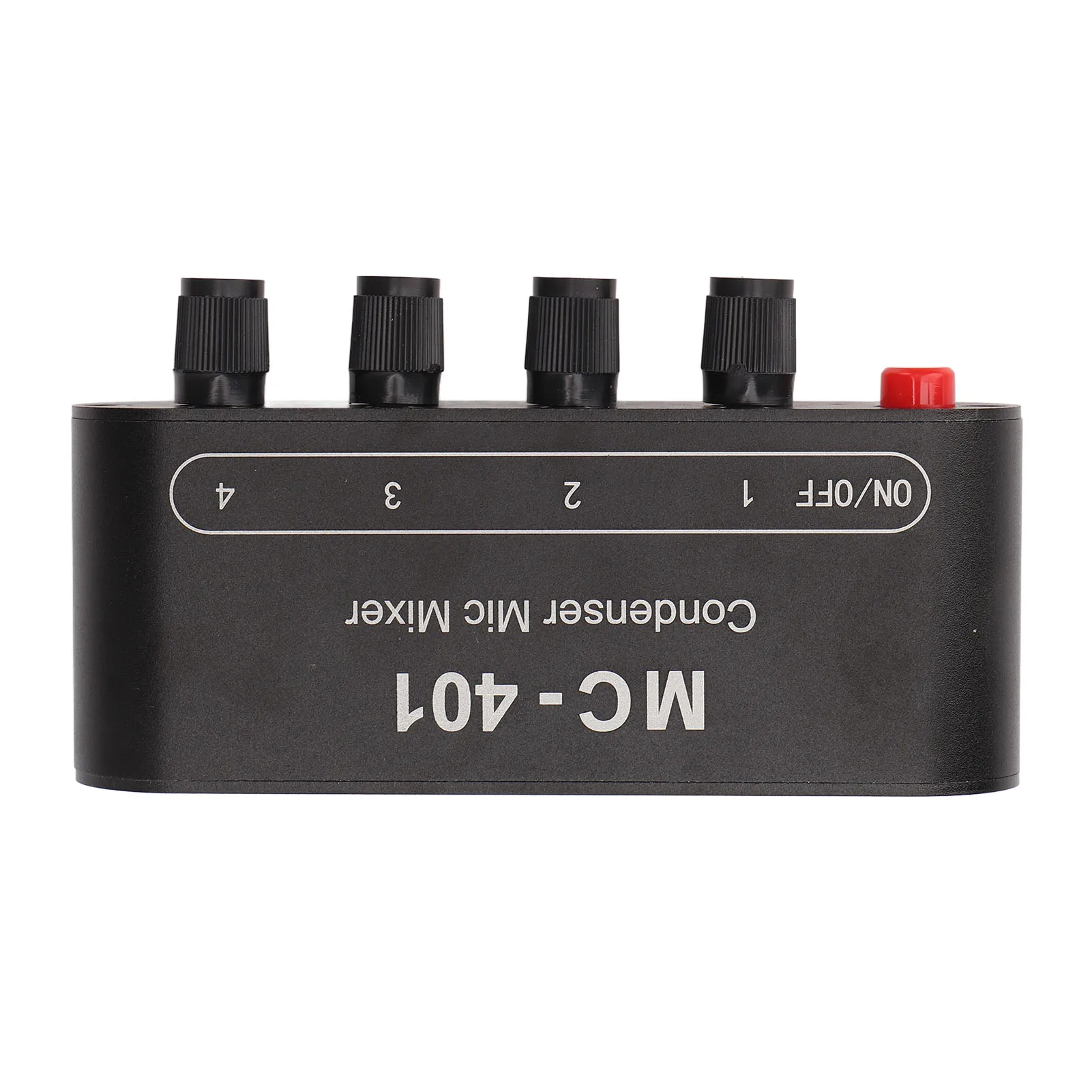 4 in 1 Out Mic Mixer 3.5mm Stereo Small Portable Condenser Microphone