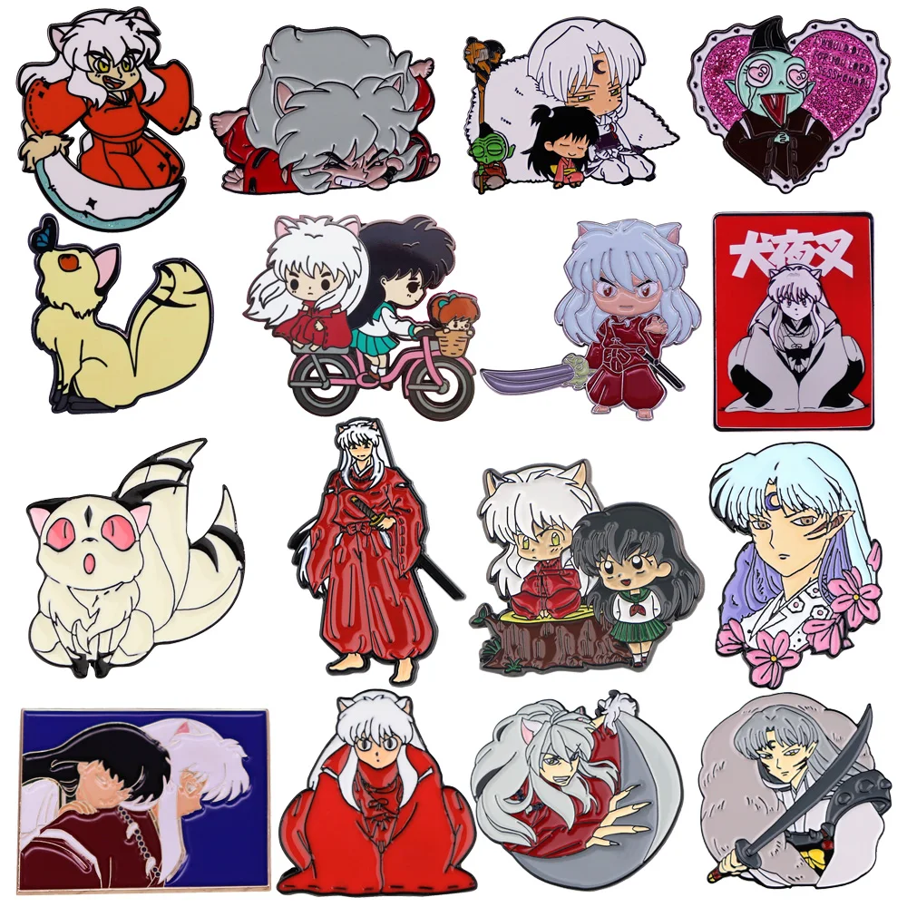 

Lapel Pins for Backpacks Anime Pin Badges Women's Brooch Backpack Japanese Cute Enamel Pin Fashion Jewelry Accessories