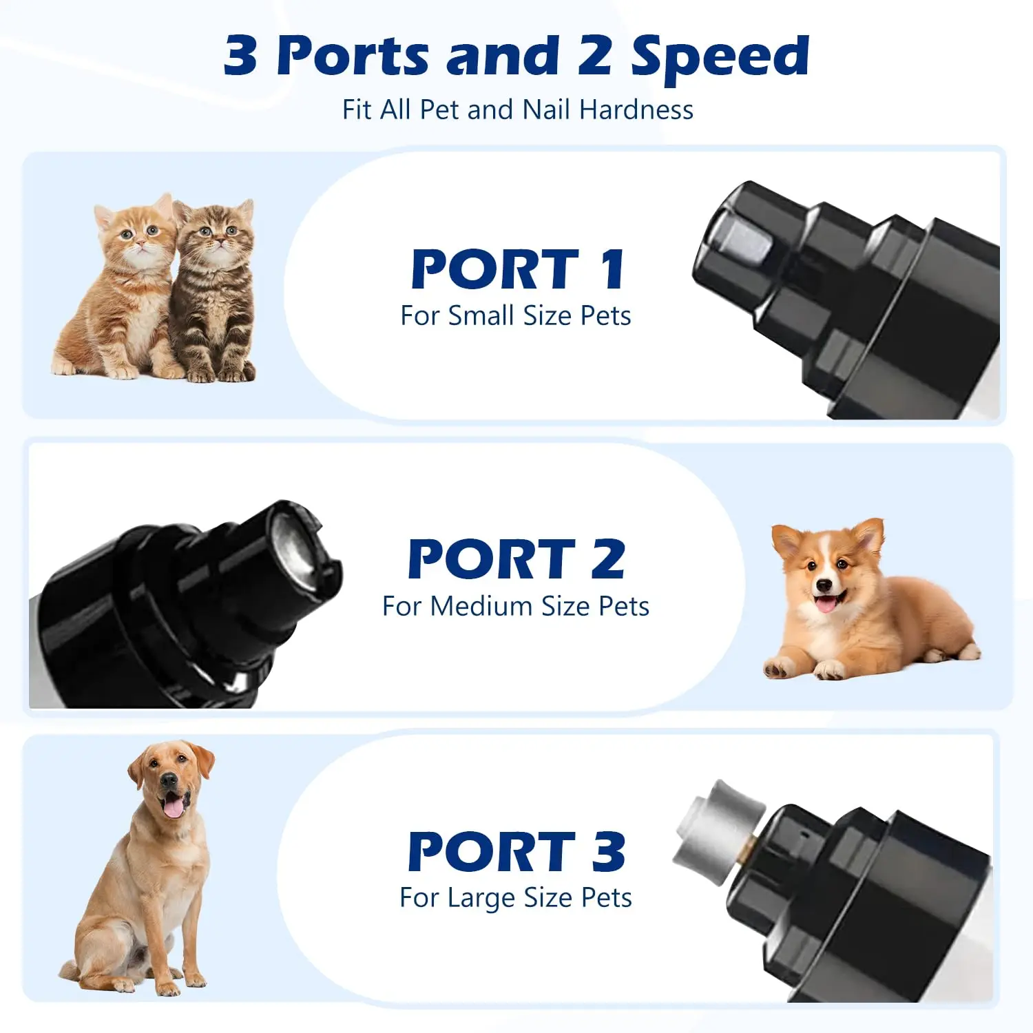 2024 New Silent Grind Pro for Dogs Silent Grind Pro Dog Nail Trimmer Electric Dog Nail Clippers Pet Paws Grooming Smoothing Tool 6