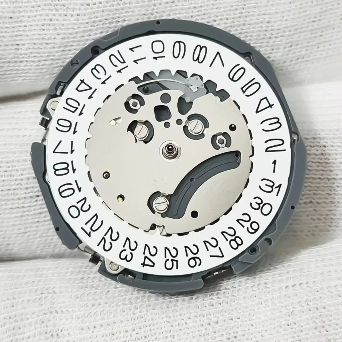 Japanisches echtes VK63A-Chronographen-Quarzwerk mit Batterie. Japanischer Originalmechanismus VK63 VK61A VK67A Mod-Ersatzwerk – Detail 2