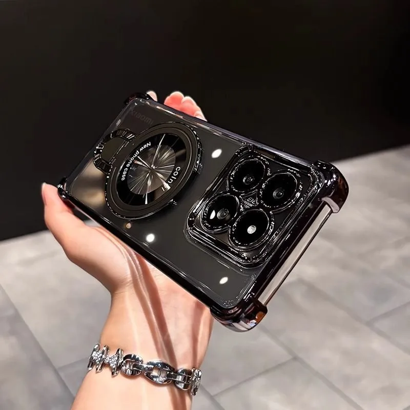 Shockproof Magnetic Bracket Phone Case For Samsung A51 A31 A21S