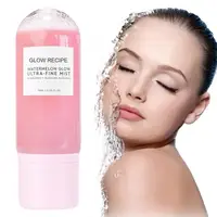 Brume hydratante pastèque pour recette lumineuse pour peau rosée et lisse-hydratant, avec soin de la peau à l'acide hyaluronique 75ML 3