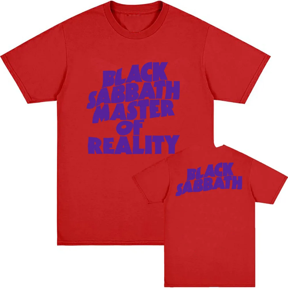Vintage Black Sabbath Grunge Rock Band Cotton T-shirt – Unisex Summer Fashion