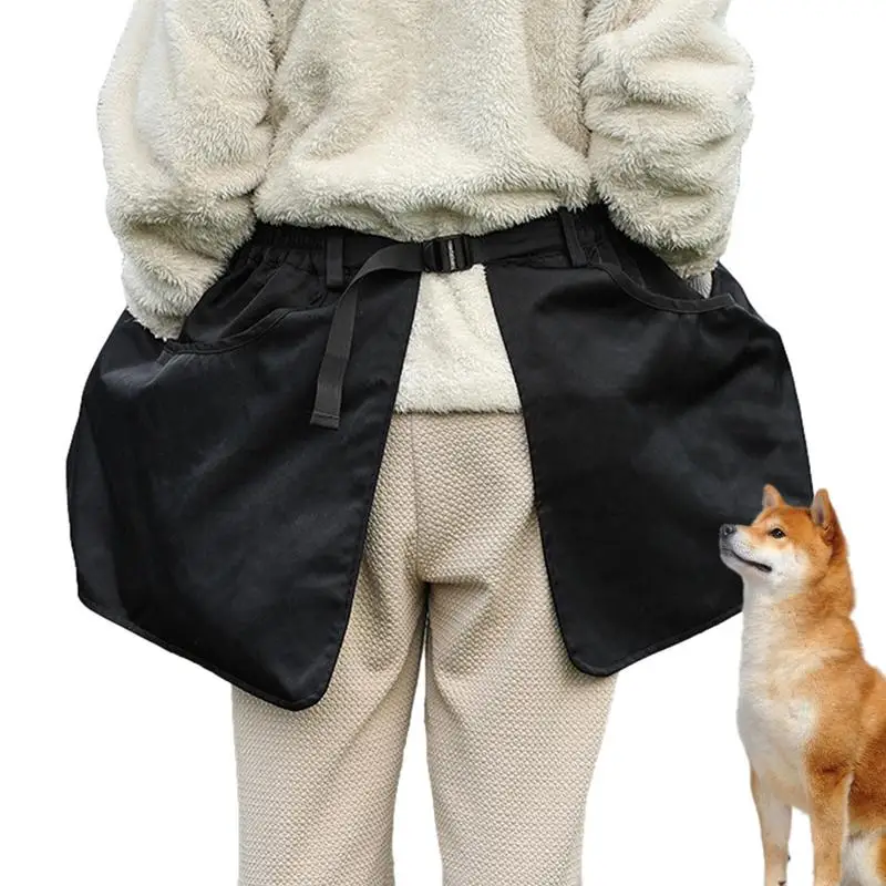 

Поясная Сумка для дрессировки собак, Водонепроницаемая дышащая сумка большой вместимости, черный чехол для обучения