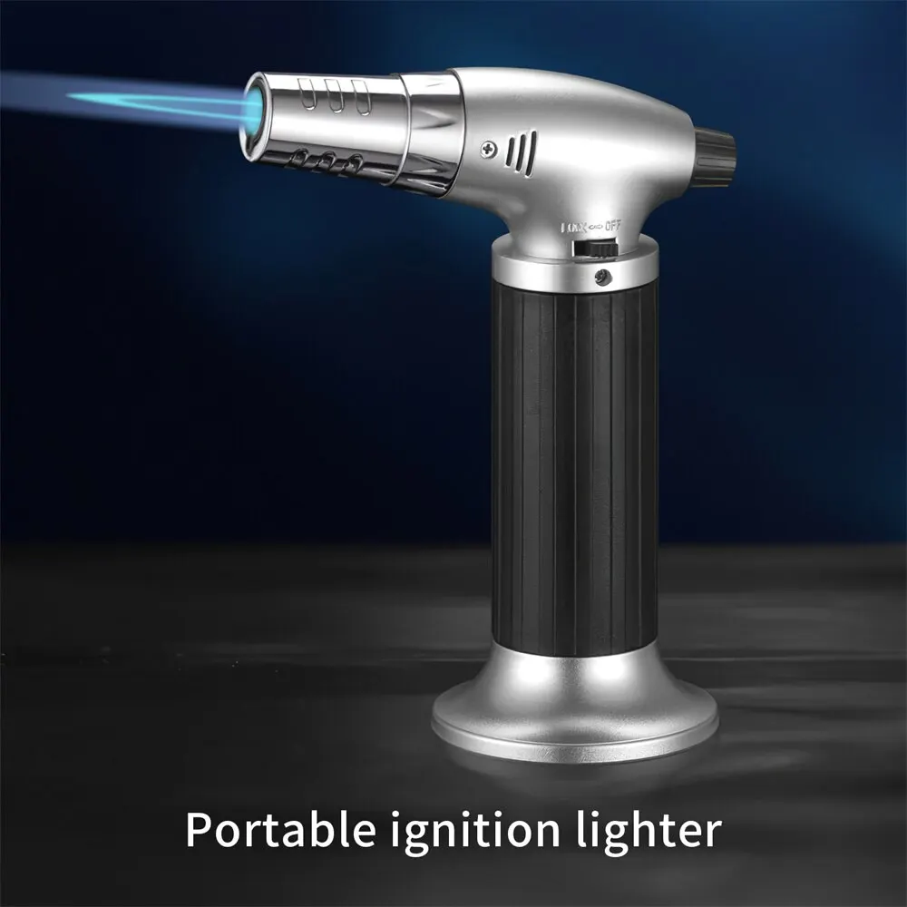 Description Picture 5 of itemMetal Ethane Torch Multifunctional Outdoor Barbecue Kitchen Baking Lighter Gun Culinary for Cooking Gas BBQ