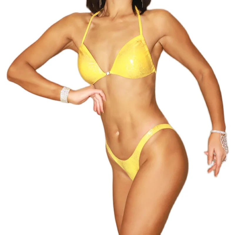Newest Design Women Competition Bikini Bodybuilding Posing Suit NPC IFBB WFBB 6