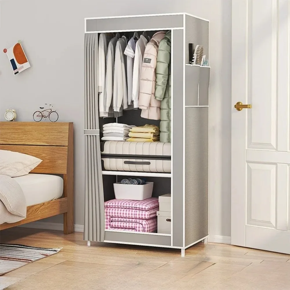 Storage Cabinet Fabric Wardrobe Multi-Layer Dustproof