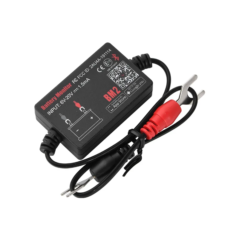 QUICKLYNKS BM2 Bluetooth 4.0 12V Car Battery Monitor Device Car Battery Tester Diagnostic Tool For Android IOS Phone Hot