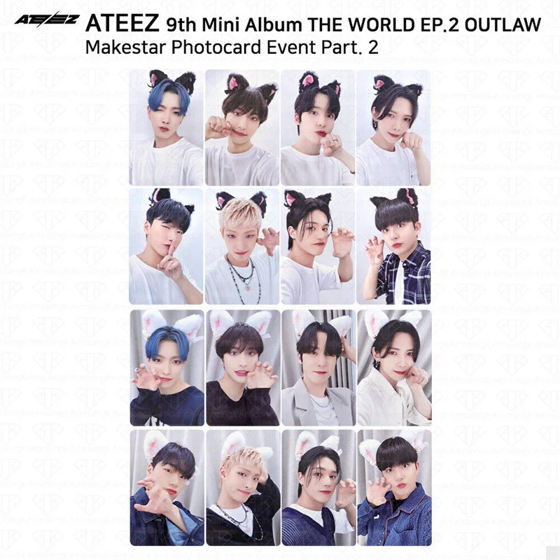 ateez　ミンギ　K-POP トレーディングカード 8枚セット ATEEZ ミンギ トレカセット - メルカリ
