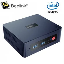 Beelink mini s windows 11 intel celeron n5095 mini pc ddr4 8gb 128gb 16gb 256gb ssd desktop gaming computador vs u59 gk mini j4125