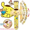 Sanrio Hello Kitty Toys Set 3D Projection Digital Watch Cinnamoroll Kuromi Melody Anime Action Figures Model Toy Kid Gift 5