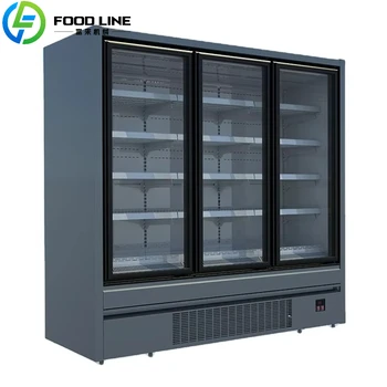 อุปกรณ์ทำความเย็นเชิงพาณิชย์แบบกำหนดเอง, ตู้แช่แข็งหลายชั้นแบบตั้ง, ตู้แช่แข็งแบบมีประตูกระจกแบบแยกส่วน 1