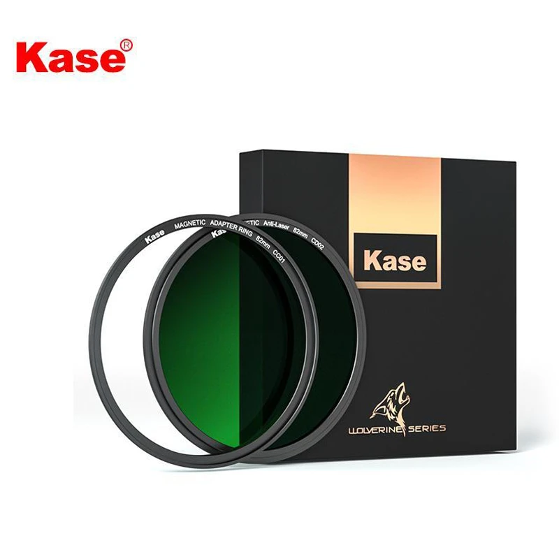 Kase 82mm Wolverine AntiLaser Filter Protect Camera CMOS for