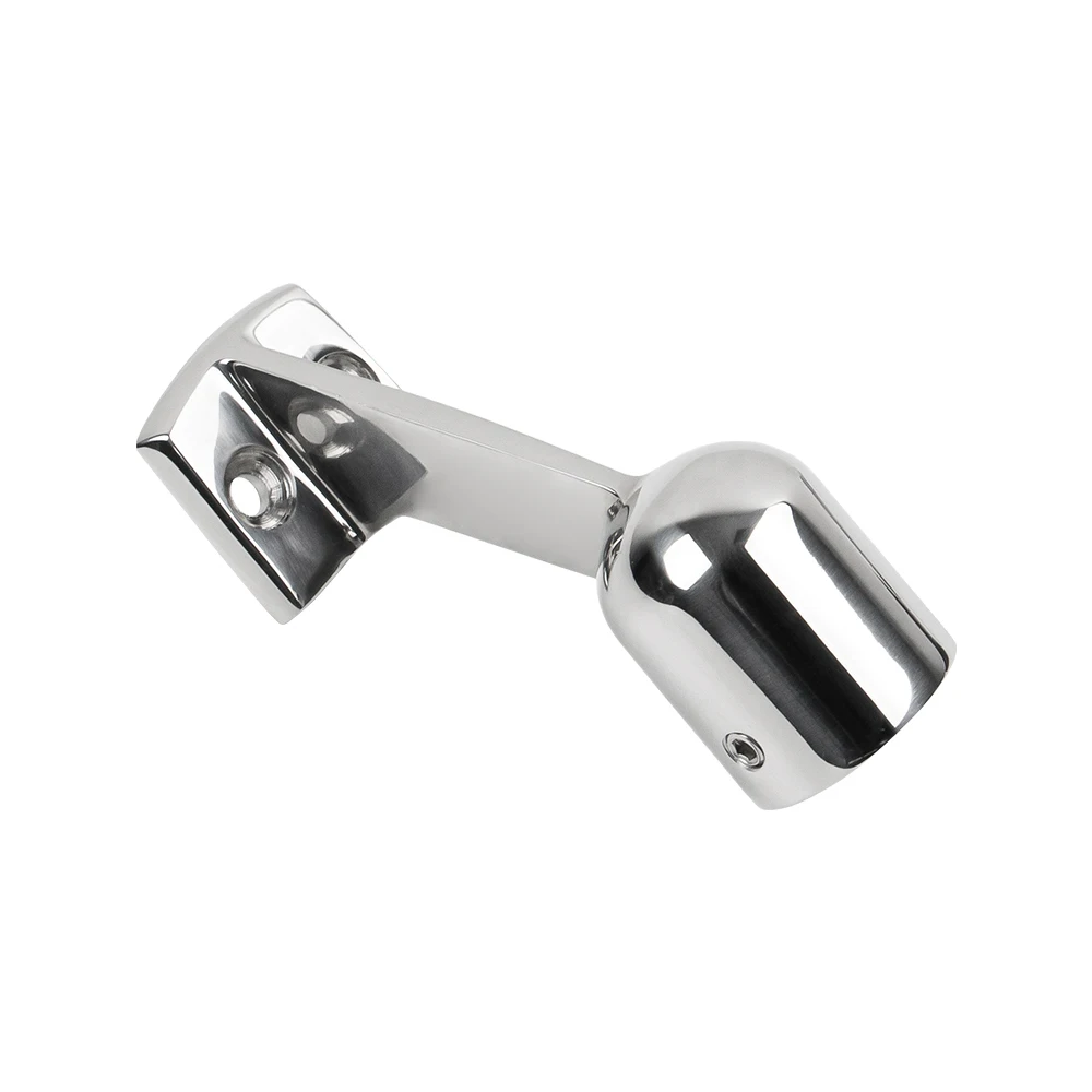Marine Hand Rail Fitting End Stanchion - 316 Stainless Steel Boat Accessory