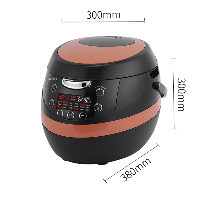 6 л/8 л кастрюля для вареного жемчуга для молочного чая полностью Интеллектуальный кастрюля для жемчуга Автоматическая кастрюля для коричневого сахара