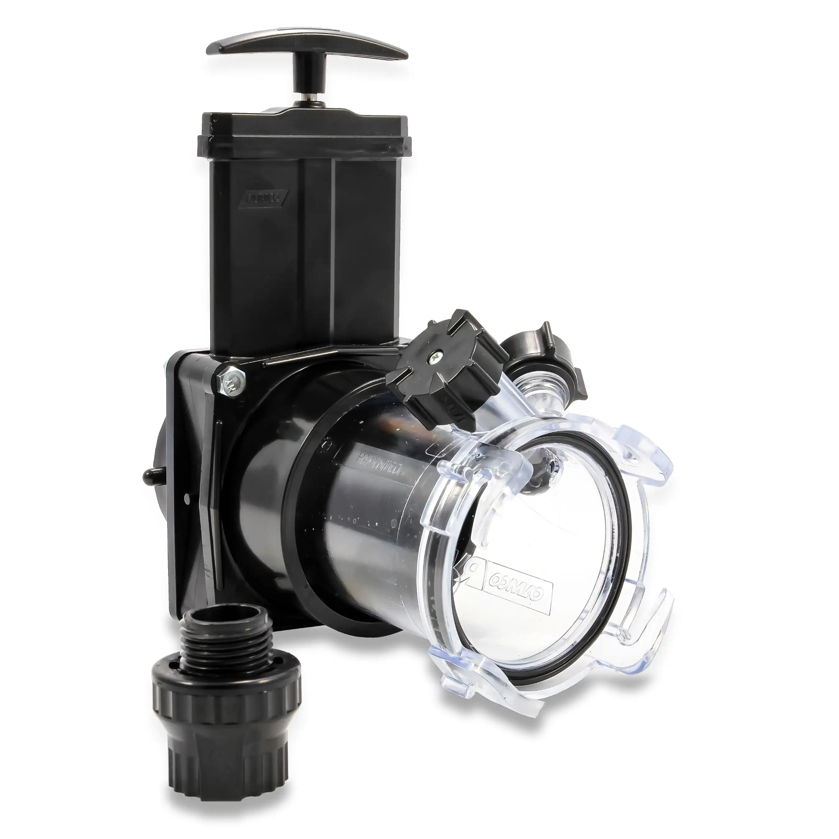 

Промывочный резервуар Dual Flush Pro для жилого автофургона/RV | 3-дюймовый запорный клапан и обратный утопленный клапан | Пустоты и промывка RV