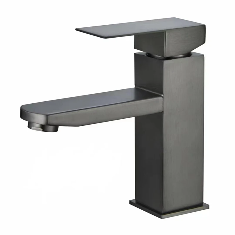 Рисунок 6 - Серый квадратный смеситель из нержавеющей