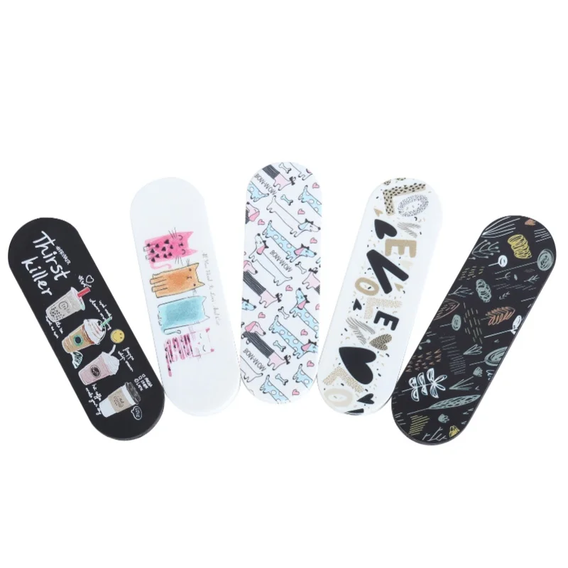 5Pcs MOMO STICK Smart Phone Adjustable Stand Finger Strap Reusable Stick Gel Pad Holder 2