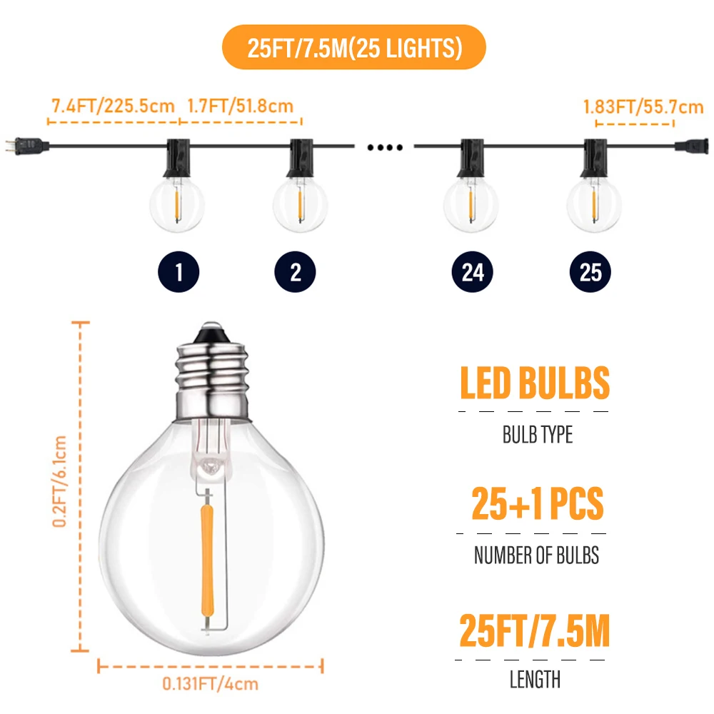 LED-7.5M-25 lights