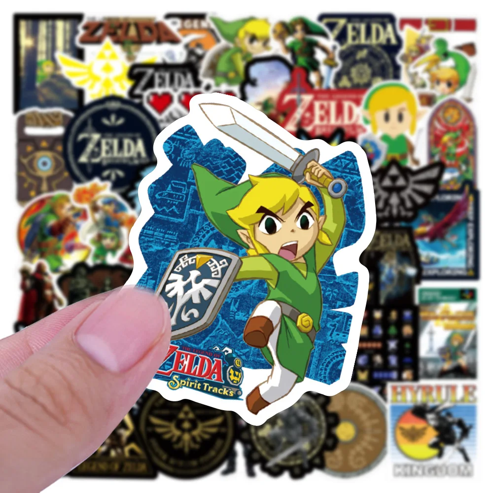 Cartoon Stickers Anime Stickers Decorative Stickers Colorful Stickers Car Sticker Decal 50pcs The Legend of Zelda Graffiti Sticker