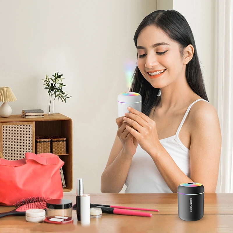 180ML Air Humidifier USB Electric Fragrance Aroma Diffuser Essential Oil Purifier Mini Mute Humidifier For Car Home Bedroom air humidifier air purifier