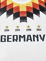 Maillot de football de l'équipe nationale allemande pour homme, coupe ajustée, respirant, haut d'entraînement léger, t-shirt de sport pour la remise en forme et les matchs 3