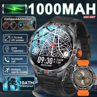 T-Rex 3 Military 1000mAh Battery Smart Watch Adult Men Compass Bluetooth Call AMOLED Screen Heart Rate Waterproof SmartWatches