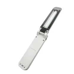 Portable UV - C Germicidal Lamp with USB Interface for Sterilization and Mite Removal (White)
