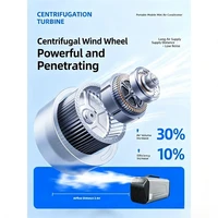Mini climatiseur mobile, compresseur de réfrigération intégré, machine pour tente, camping en plein air, portable, refroidissement individuel 2