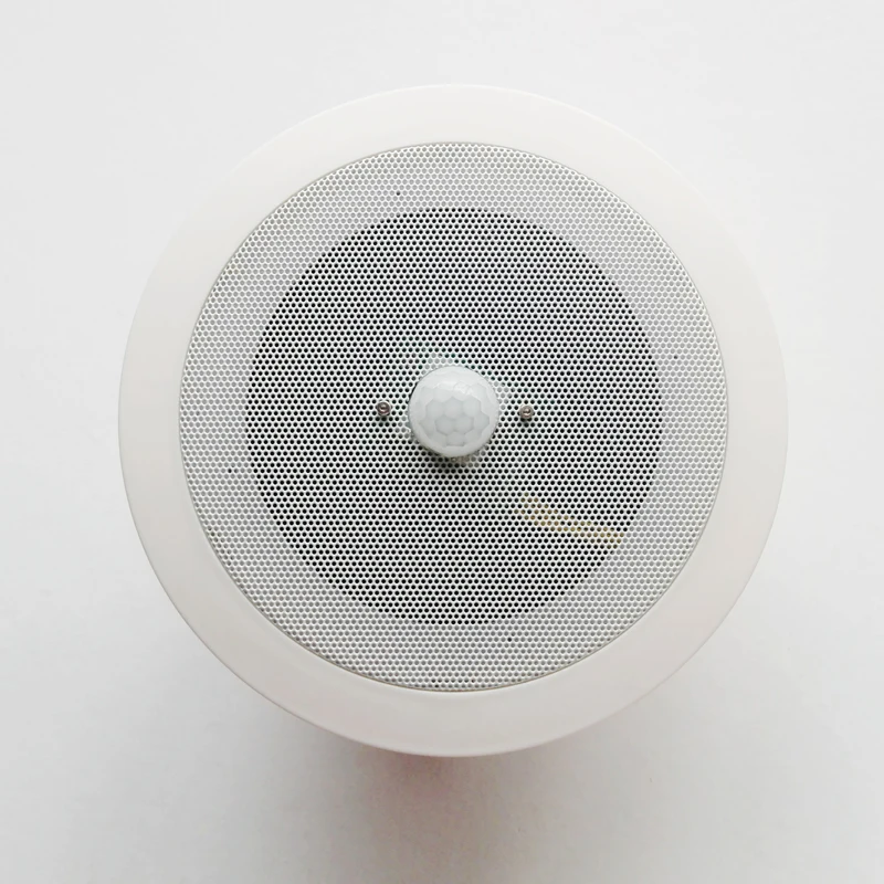 Infrared Human Body Sensing Automatic Background Music Playback Ceiling Speaker Voice Prompt Explanation