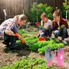 Cartoon Children Fun Labor Protective Gloves Gardening Pulling Grass Picking Dish Thickened Wear-Resistant Non-Slip Latex Gloves 3