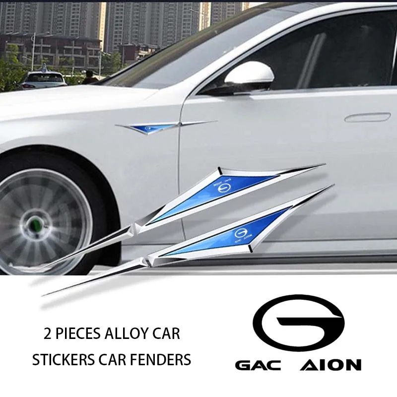 

2pcs/Car Body Metal Sticker Car Fender Side Blade Badge For Gac Aion Trumpchi GS3 GS4 GS5 GS8 GA3 GA5 GA6 GA8 M6 M8