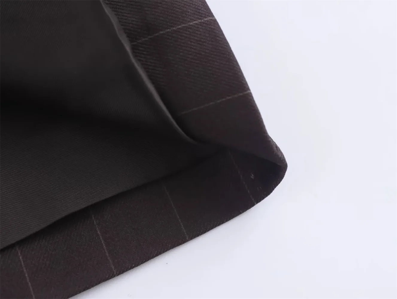 2024 autumn new women's clothing style casual lapel with two buttons and fine stripes loose suit jacket 6